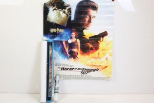 Assorted posters to include James Bond The World Is Not Enough (multiples of the ame poster),