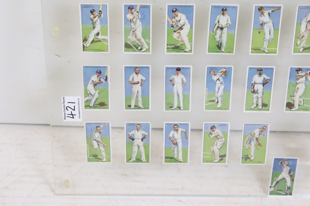 A full set of Wills cricketers second series of 50 cigarette cards, together with Players 1934 - Image 5 of 9