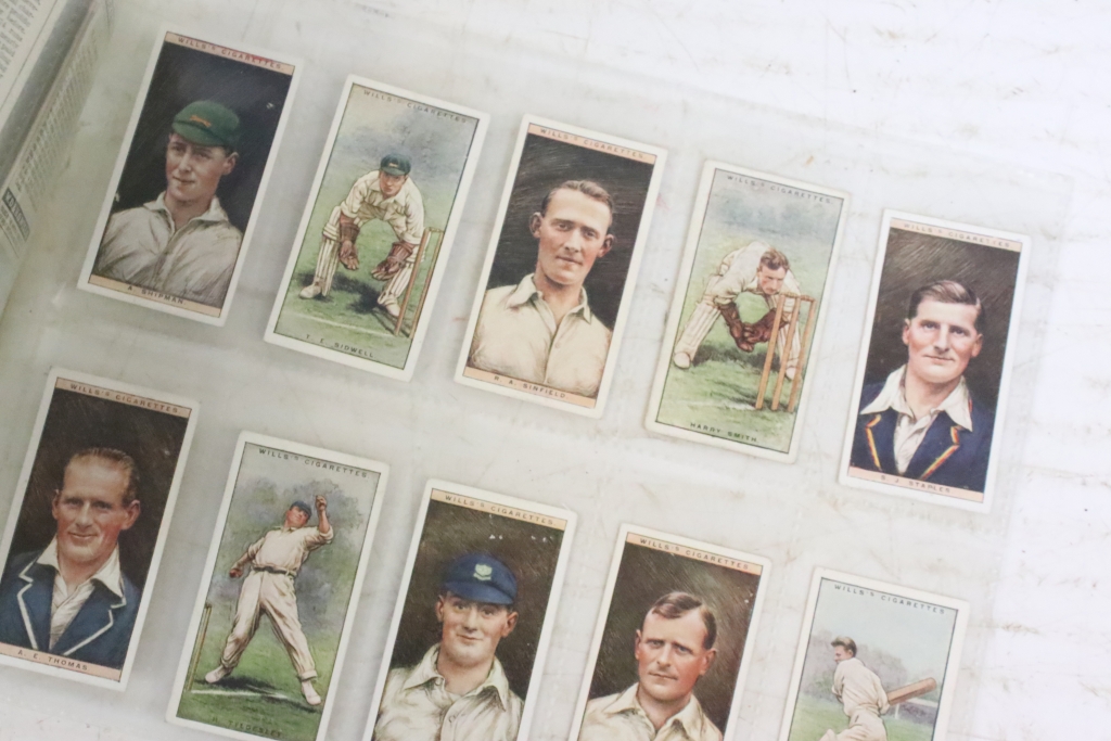 A full set of Wills cricketers second series of 50 cigarette cards, together with Players 1934 - Image 8 of 9