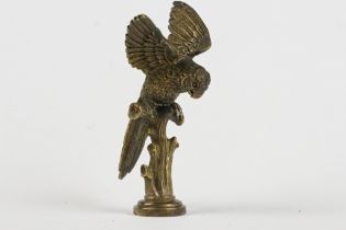 Brass Pipe Tamper with Parrot finial