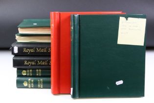 Collection of British stamps contained within eight albums, to include six Stanley Gibbons Windsor