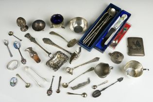 Collection of Silver and Silver Plate including Scandinavian and Far East, etc
