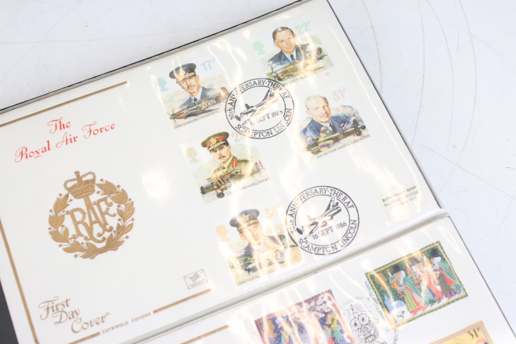 Collection of first day covers to include two large album of covers dating from the 1970s to the - Image 3 of 24