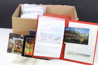 A large collection of mid to late 20th century mainly topographical postcards and albums.