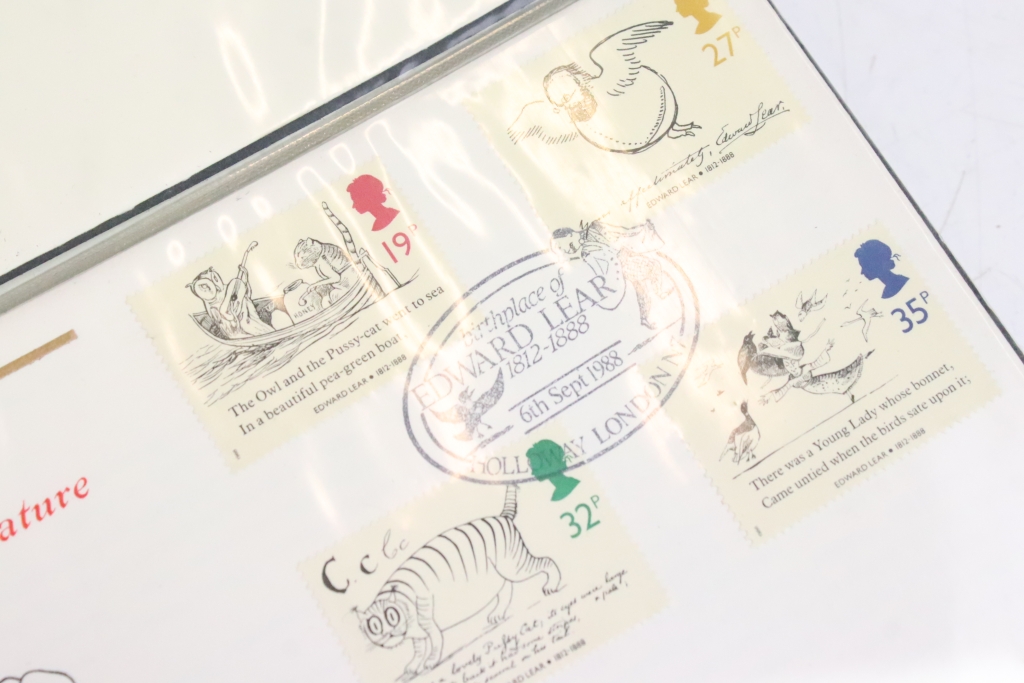 Collection of first day covers to include two large album of covers dating from the 1970s to the - Image 5 of 24