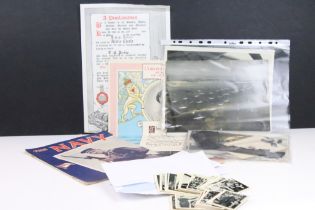 Collection of assorted Navy related ephemera to include various photographs, programmes and