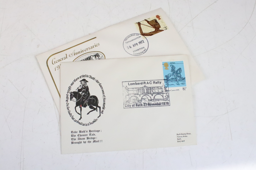 Collection of first day covers to include two large album of covers dating from the 1970s to the - Image 20 of 24
