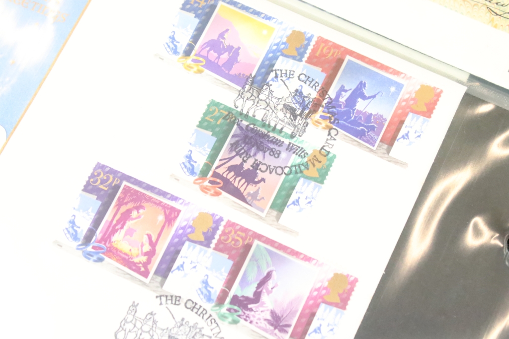 Collection of first day covers to include two large album of covers dating from the 1970s to the - Image 6 of 24