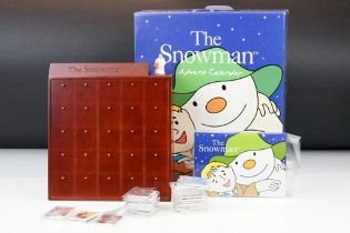 Coalport Characters ' The Snowman ' Advent Calendar, boxed