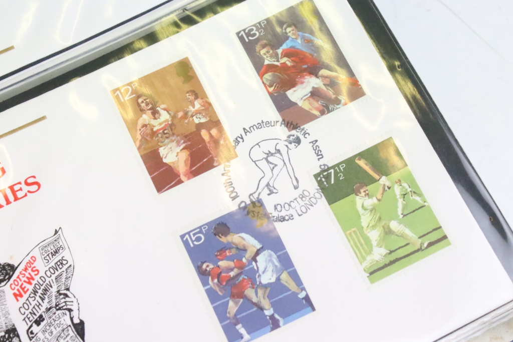 Collection of first day covers to include two large album of covers dating from the 1970s to the - Image 13 of 24