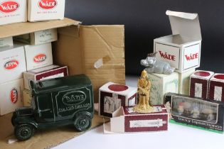 23 Boxed Wade porcelain figures / models to include Hip Hippos, The Camelot Collection, British
