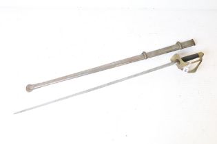 A Cavalry Sword together with scabbard, no provenance known.