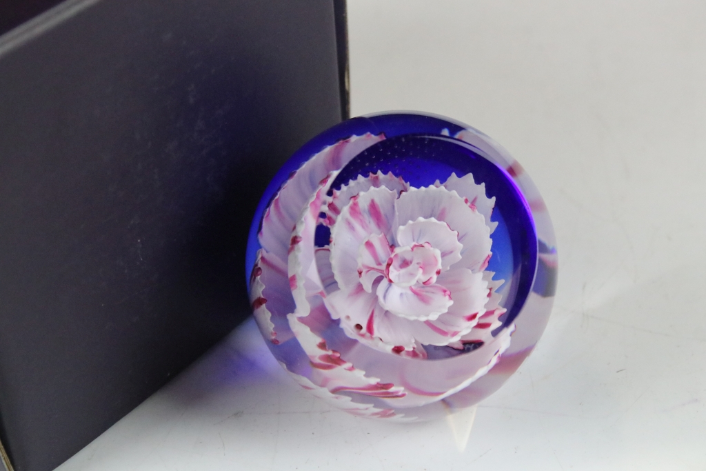 Ten boxed Caithness glass paperweights to include Optima (ltd edn no. 239/500), Rhythm 'N Blues, - Image 12 of 12