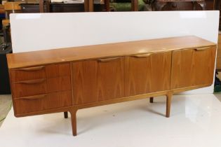 Mid century Retro A.H. McIntosh Ltd Teak Sideboard comprising three drawers and three cupboard