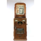 Bollands ' The Auto Stereoscope ' Peep Show stereoscope viewer coin slot machine, circa 1935, with