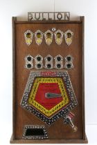 Bryans Bullion vintage penny slot arcade machine, converted to 2p coin, old 1d adjustable payout,