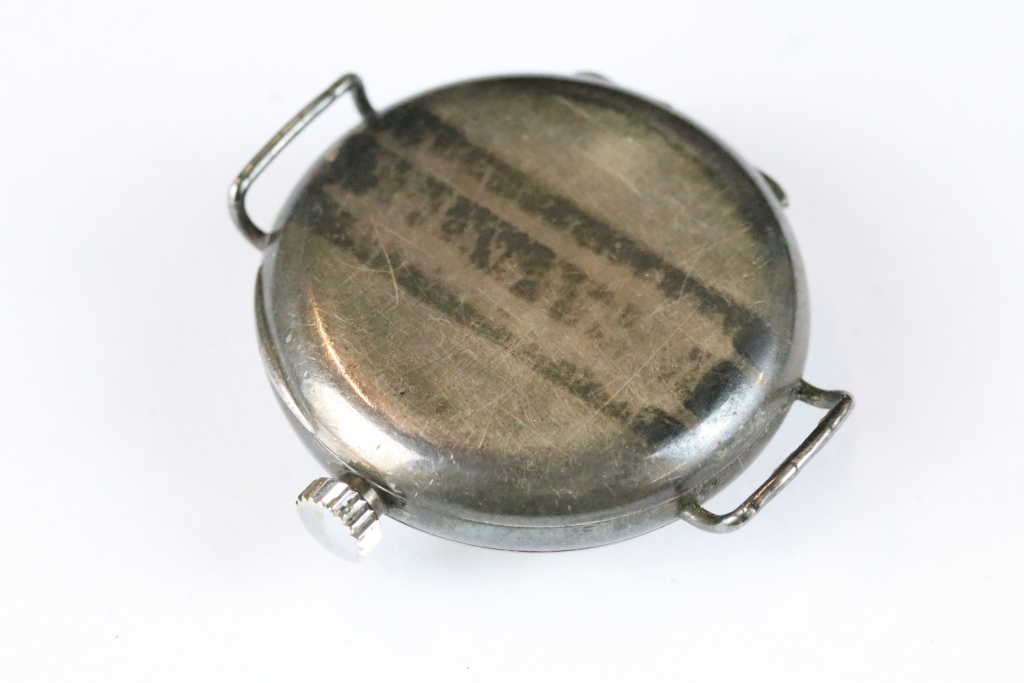 A fully hallmarked sterling silver cased pocket watch complete with silver chunky link albert - Image 11 of 11