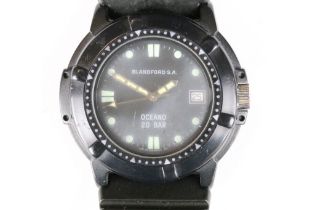 Blandford S.A. Oceno 20 Bar Skin Divers Watch