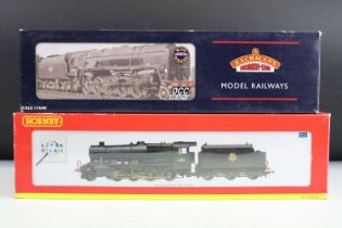 Two boxed OO gauge locomotives to include Hornby Super Detail R2395A BR 2-8-0 Class 8F Locomotive