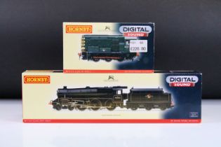 Two boxed Hornby Digital Sound OO gauge locomotives to include R2995XS BR Black 5 45010 with Sound