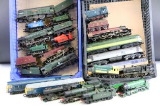 22 OO gauge locomotives to include Hornby Princess Elizabeth, Hornby Achilles, Hornby Thomas &