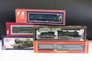 Five boxed OO gauge locomotives to include Hornby R304 LNER 4-6-2 Mallard Loco Class A4, Lima The