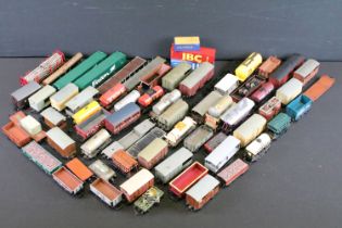 Over 60 OO gauge and Hornby Dublo items of rolling stock featuring Hornby, Bachmann etc to include