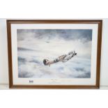 Robert Taylor, ' First of Many ', colour print, signed lower right by Douglas Bader, 39 x 54cm,