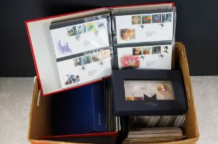 Large collection of first day covers to include six albums of FDCs and a collection of loose