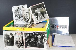 Collection of assorted movie and film ephemera to include a good collection of black and white