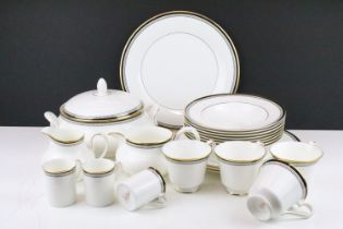 Royal Doulton ' Pavanne ' dinner, tea & coffee service, pattern no. H.5095, to include lidded