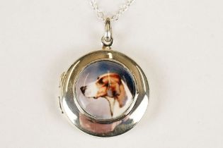 Silver Photo Locket