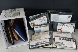 Collection of British & German stamps within three albums (featuring a small quantity of Victorian