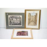 Graham Clarke, A Rather Cordial Entente, limited edition etching, signed lower right, titled lower