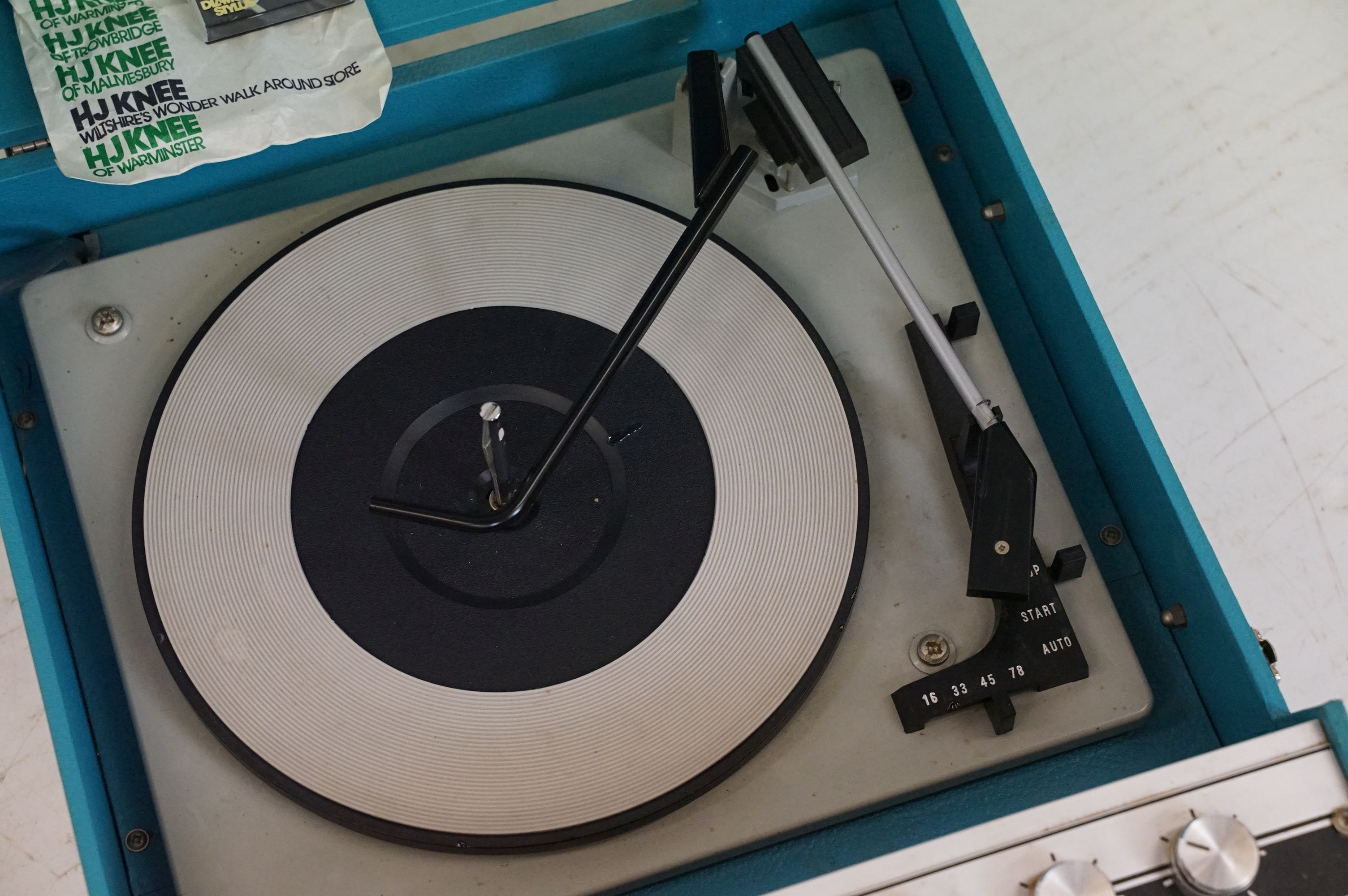 ITT KB portable record player, model no. KP 1000, 38cm wide - Image 2 of 10