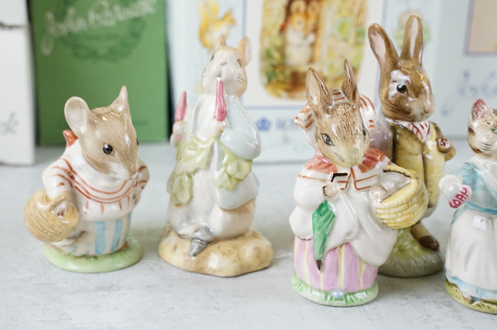 Collection of 26 Beatrix Potter figures to include Beswick and Royal Albert examples, featuring - Image 4 of 6
