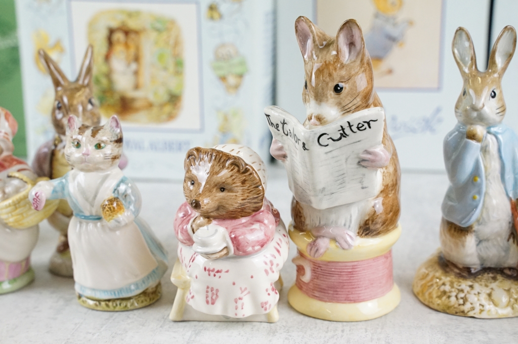 Collection of 26 Beatrix Potter figures to include Beswick and Royal Albert examples, featuring - Image 3 of 6
