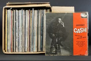 Vinyl - Over 80 Johnny Cash LPs spanning his career including early releases and foreign
