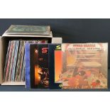 Vinyl - Over 50 Rock, Pop & Soul LPs to include Eric Clapton, Cream, Stevie Wonder, Al Green,