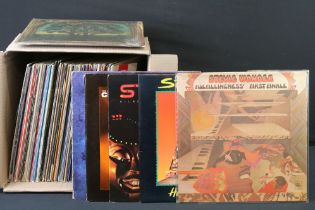 Vinyl - Over 50 Rock, Pop & Soul LPs to include Eric Clapton, Cream, Stevie Wonder, Al Green,