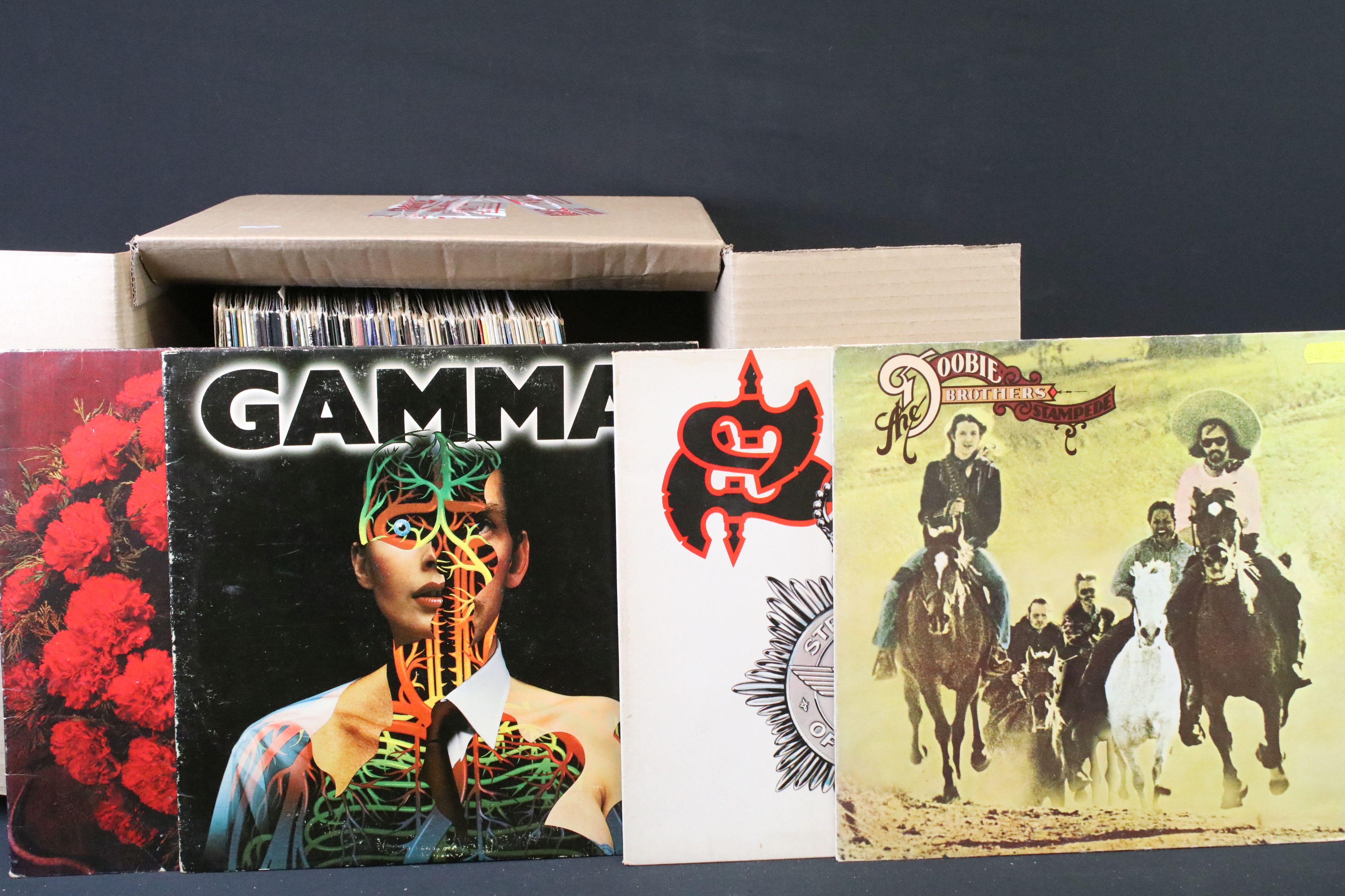 Vinyl - Approx 70 Rock & Pop LPs to include Uriah Heep, Elvis Costello, Genesis, Cream, Saxon, - Image 3 of 4