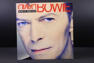 Vinyl - David Bowie ‎Black Tie White Noise. Original Uk 1993 1st pressing with printed inner on