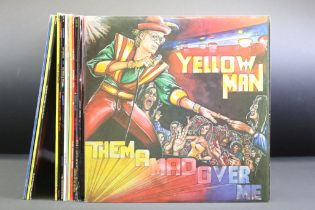 Vinyl - 14 mainly 1980s roots reggae and dub LPs to include Yellow Man, Ranking Joe, The Lone