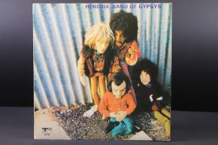 Vinyl - Jimi Hendrix ‎Band Of Gypsys LP Track Record 2406 002. Withdrawn puppet cover issue. EX-