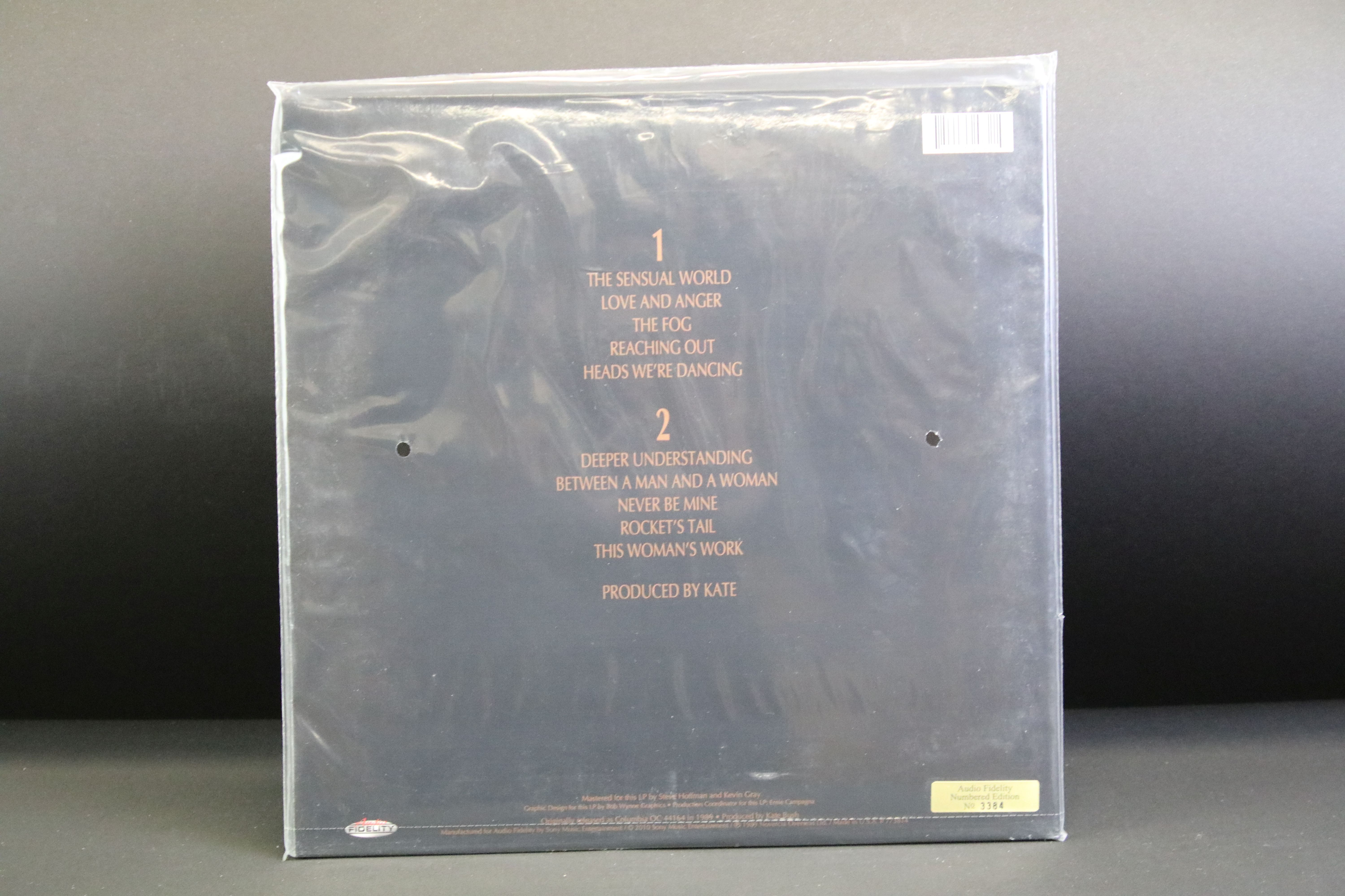 Vinyl - 3 sealed reissue LPs to include Kate Bush Hounds Of Love (AFZLP 087) Audio Fidelity ltd - Image 7 of 7