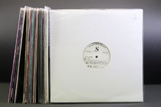 Vinyl - 23 David Bowie US pressing 12” singles and Promo Only albums, including one Test Pressing,