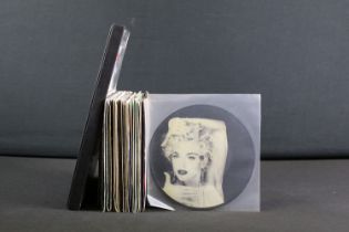 Vinyl - 37 Madonna 7" singles and one box set to include Vogue (pic disc), Import issues, 1991