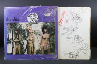 Vinyl - The Slits Cut LP original first pressing on Island Records ILPS 9573 with printed inner