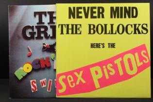 Vinyl - 2 Original UK pressing Sex Pistols LPs to include Never Mind The... (V2086) A7/B7 matrices