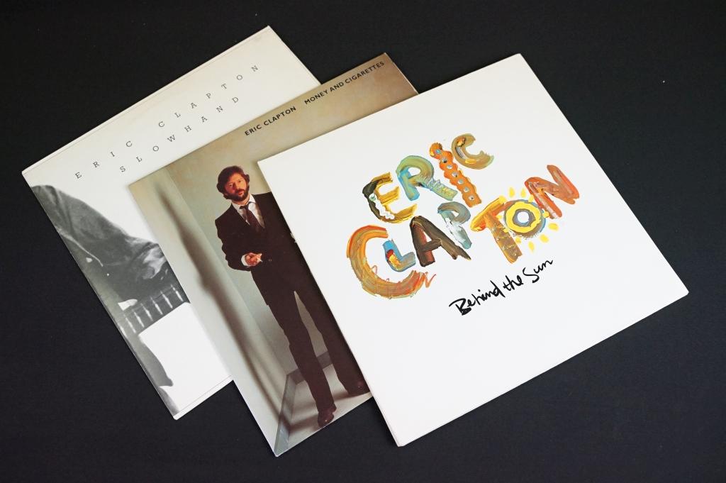 Vinyl - 8 Eric Clapton LPs to include 461 Ocean Boulevard, Behind The Sun, Slowhand, and others. Vg+ - Image 2 of 3